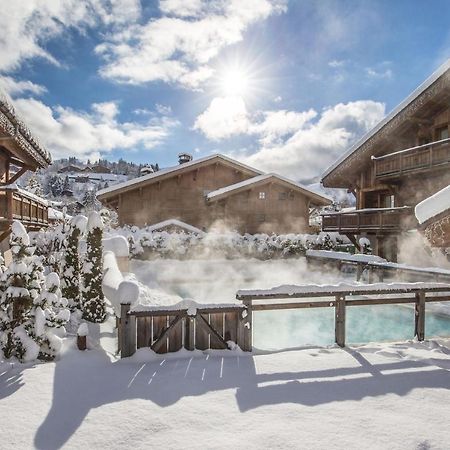 Hotel Les Loges Blanches Megève Exterior foto